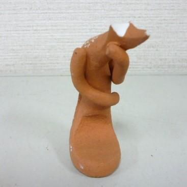 郷土玩具「小幡人形・松茸狐」 文蔵作