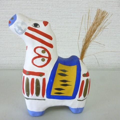 No. 0305 完売御礼！ 会津張子・馬 五十嵐新吉 作 - おもちゃば
