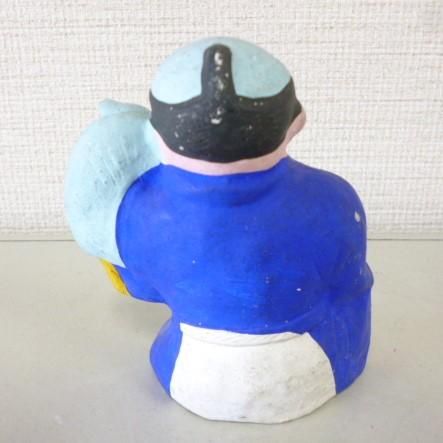 馬乗り小姓 土人形 置物 民芸品 No. 0485 小幡土人形・馬方三吉 細居文蔵 作 - おもちゃばこ