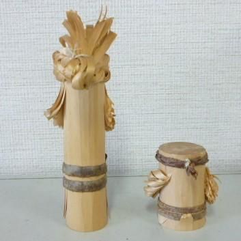 No. 0734完売御礼！ アイヌ・イナウ人形2体セット - おもちゃばこ