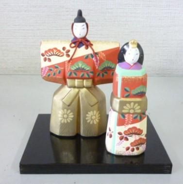 No.0775 完売御礼！京都人形・立雛（台付） 豪勝 - おもちゃばこ