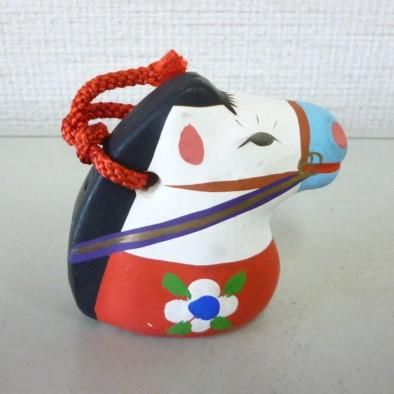 No. 0837 完売御礼！中山人形・干支寿駒土鈴（元箱・栞付き