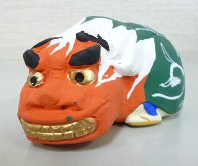 箕面焼　十二支　戌　置き物　土鈴 71-00003-01.jpg