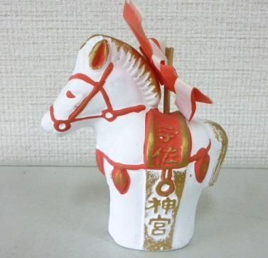 No.1251 完売御礼！宇佐神社・御幣神馬土鈴 - おもちゃばこ 日本