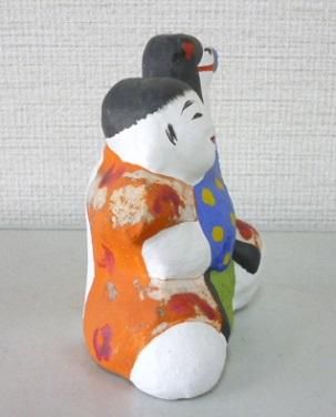No.1416 完売御礼！鶴岡土人形（瓦人形）・春駒 - おもちゃばこ