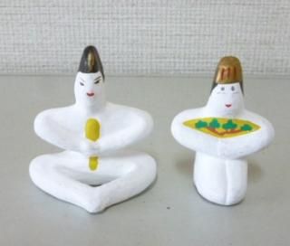 あ*こ様 2体セット 昭和玩具 神馬 白馬 張子 郷土玩具 信仰玩具 縁起物 鳥取・柳屋 『俵馬』 | 象々の郷土玩具