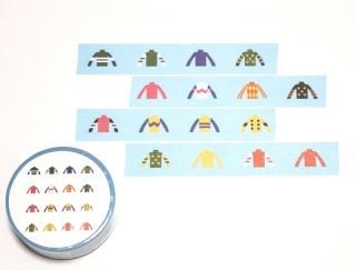 川崎騎手勝負服 15mm幅 川崎競馬場内限定 うま雑貨 みぷらす 川崎騎手勝負服 15mm幅 川崎競馬場内限定 うま雑貨 みぷらす