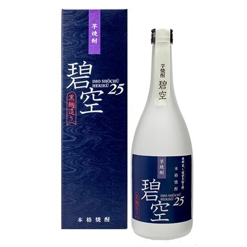 本格芋焼酎 黒麹造り 碧空 25° 720ml - 富屋 -tomiya-