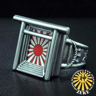 神明鳥居〔シンメイトリイ〕イヤリング - シルバーアクセサリー