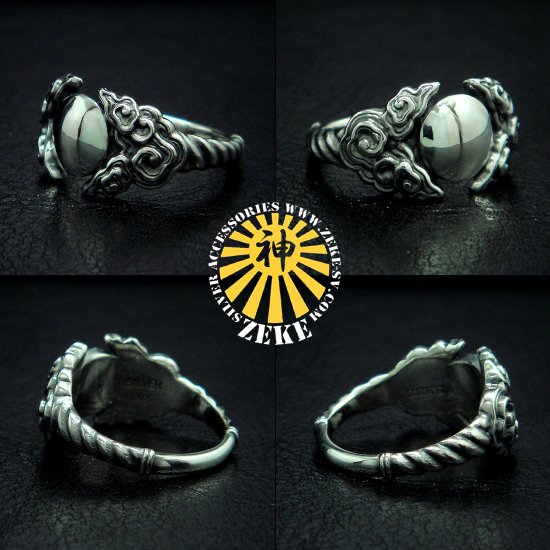 天照〔テンショウ〕リング - シルバーアクセサリーＺＥＫＥ