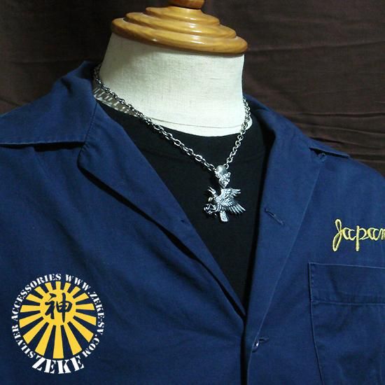 ヤタガラス様 八咫烏〔ヤタガラス〕ペンダントトップ - シルバーアクセサリー