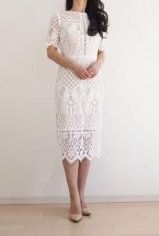 白 - タダシ・ショージ通販【TADASHI DRESS】