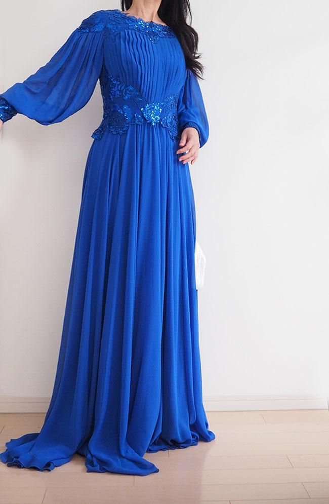 Lace Trimmed Jacquard Dress