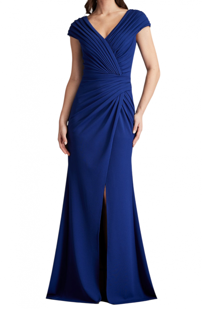 Tadashi Shoji ネイビー　ロングドレス　未使用新品 タダシ・ショージ通販【TADASHI DRESS】