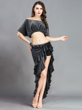 ベリーダンス衣装　ステージ衣装セット　Smeela8812 (3色)