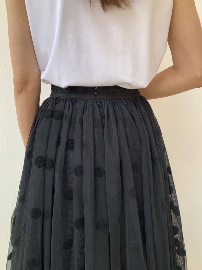 ORGANDY LAYERED DOT SKIRT - BIRTHDAY BASH