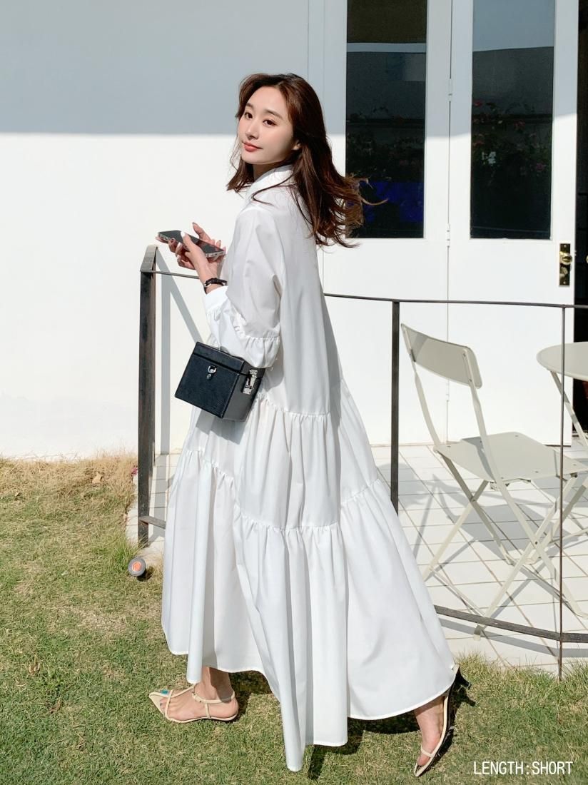 JJ掲載 ROMANTIC LONG SHIRT DRESS - BIRTHDAY BASH