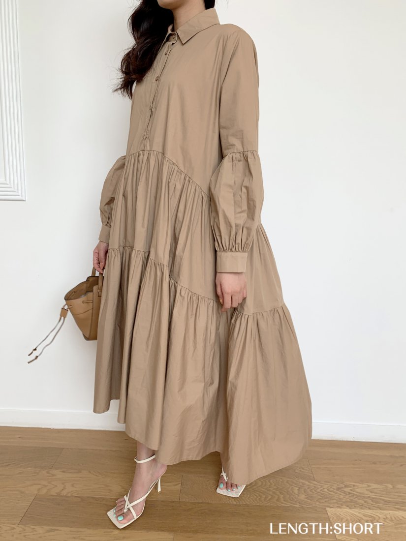 JJ掲載 ROMANTIC LONG SHIRT DRESS - BIRTHDAY BASH