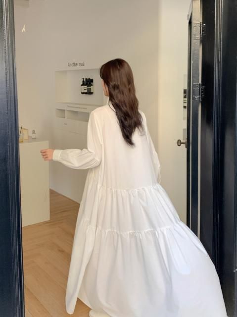 ROMANTIC LONG SHIRT DRESS