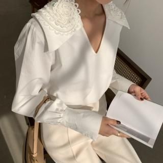 【50% OFF】JANNE WHITE SHIRT<img class='new_mark_img2' src='https://img.shop-pro.jp/img/new/icons41.gif' style='border:none;display:inline;margin:0px;padding:0px;width:auto;' />