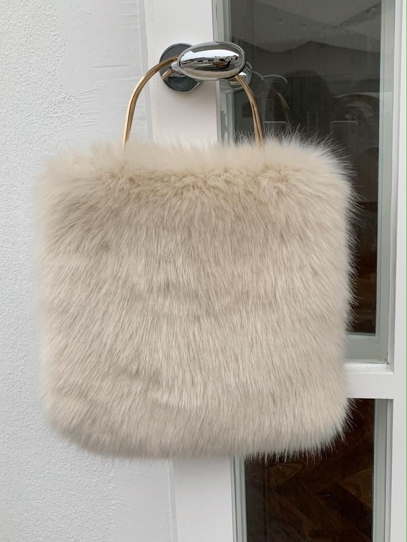 VEGAN FUR BAG - BIRTHDAY BASH