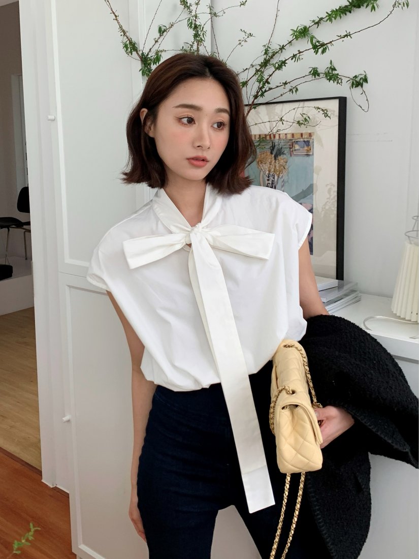 2WAY FS RIBBON BLOUSE - BIRTHDAY BASH