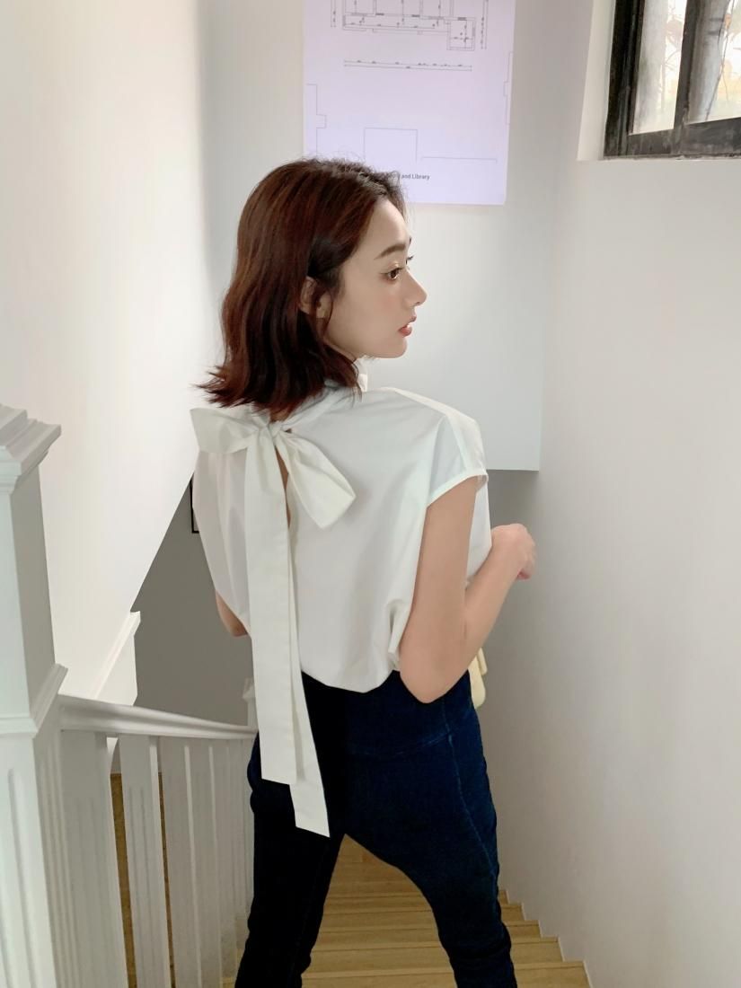 2WAY FS RIBBON BLOUSE - BIRTHDAY BASH