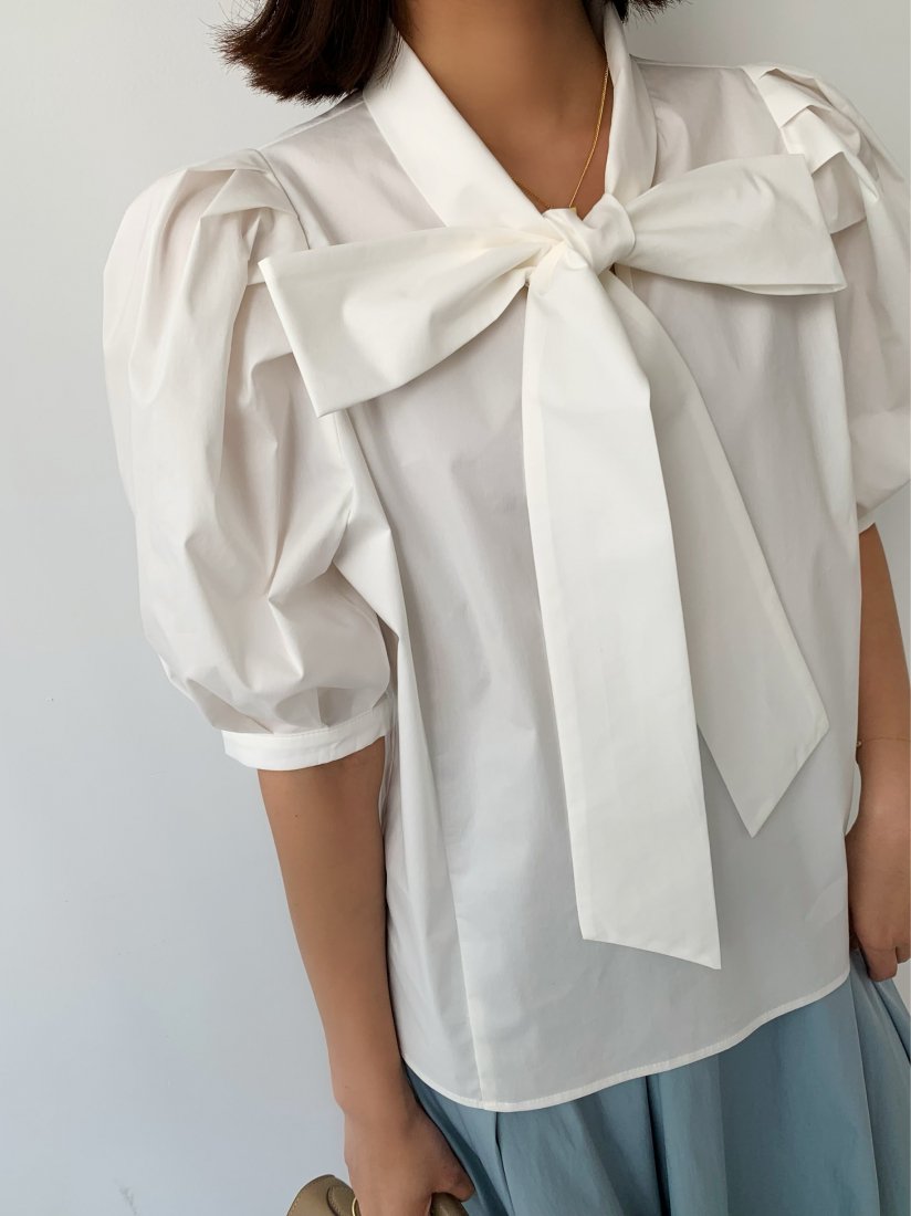 VOLUME PUFF RIBBON LUXE TOPS - BIRTHDAY BASH