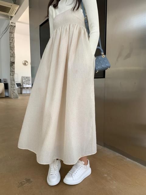  50% OFFJACQUARD CAMISOLE DRESS