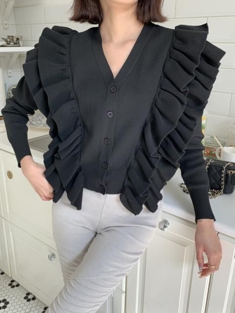 BB FRILL CARDIGAN