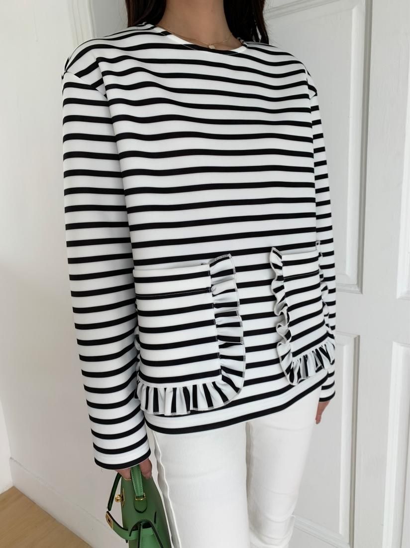 KAIRY FRILL POCKET TOPS - BIRTHDAY BASH