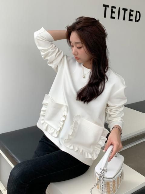 KAIRY FRILL POCKET TOPS
