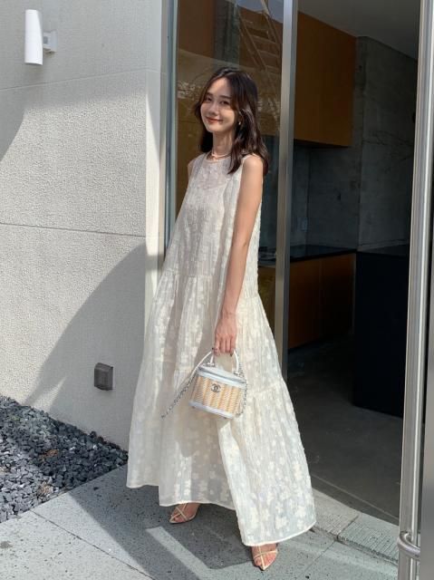 LADY TIERED DRESS