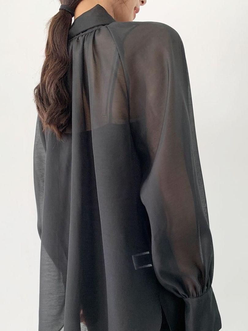 2way SHEER RIBBON BLOUSE - BIRTHDAY BASH