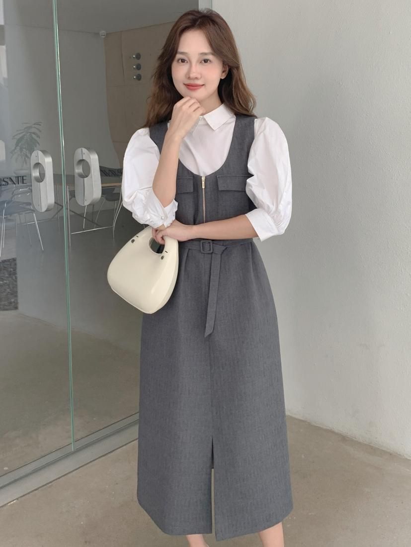 BIRTHDAY BASH - バースデーバッシュ　パールバックボタンボリュームパプスリーブ PEARL BACK BUTTON VOLUME PUFF BLOUSE - BIRTHDAY BASH