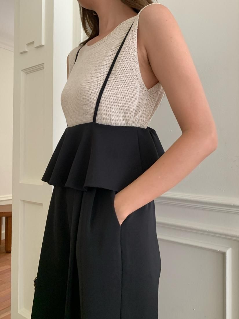NS LINEN KNIT TOPS NATURAL - BIRTHDAY BASH