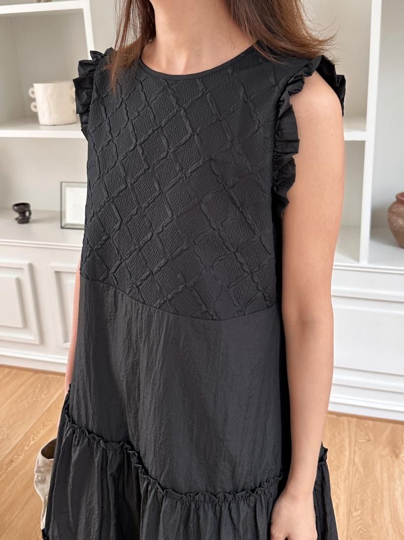 Amya FRILL TIERED DRES/birthday bash