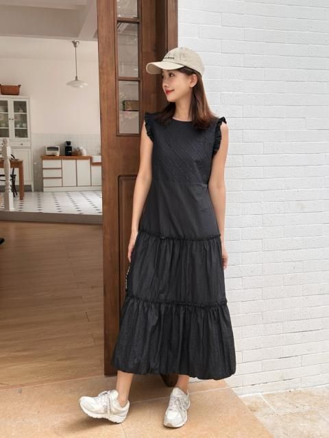 Amya FRILL TIERED DRESS