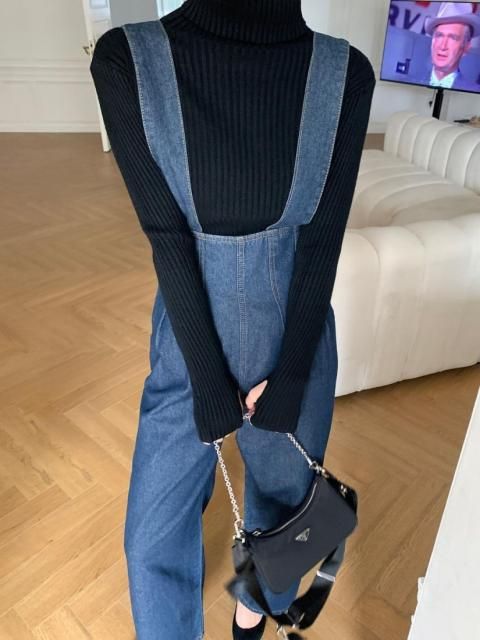 BB DENIM ROMPERS