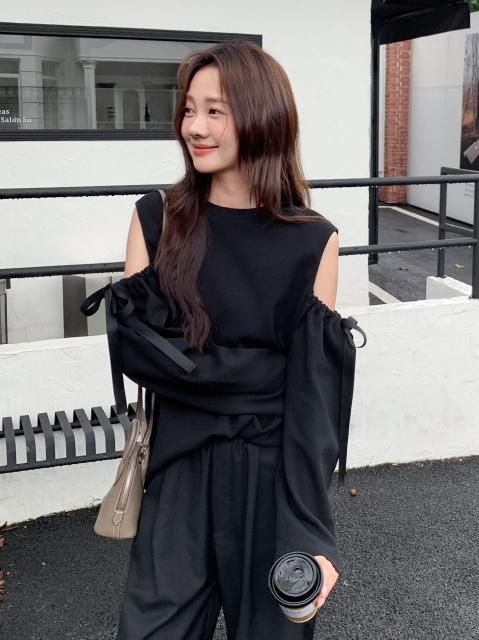 OPEN SHOULDER RIBBON TOPS