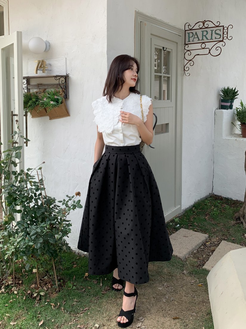 DOT VOLUME SKIRT - BIRTHDAY BASH