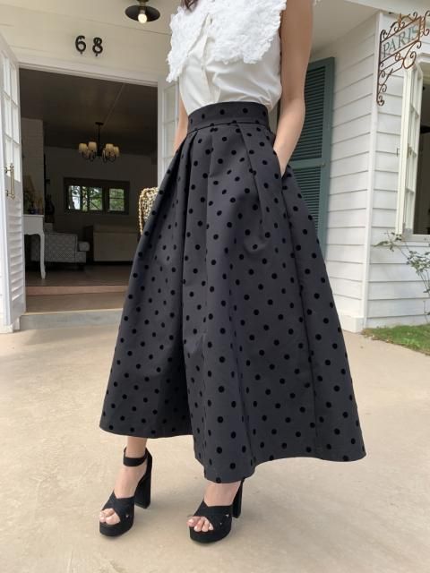 DOT VOLUME SKIRT