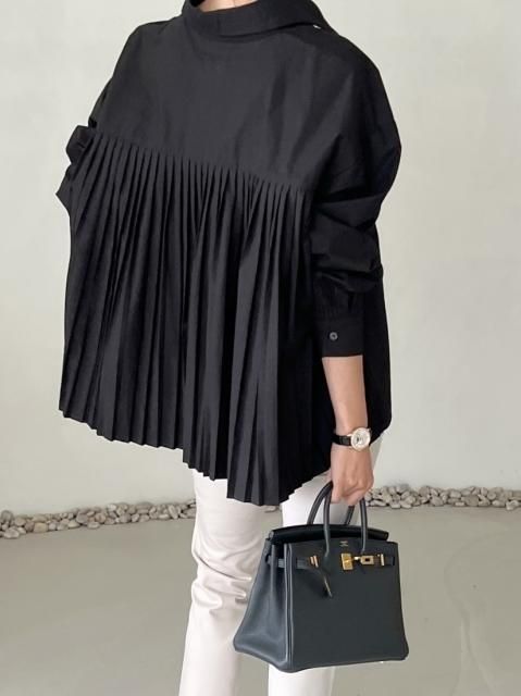 KR BACK PLEATS SHIRT