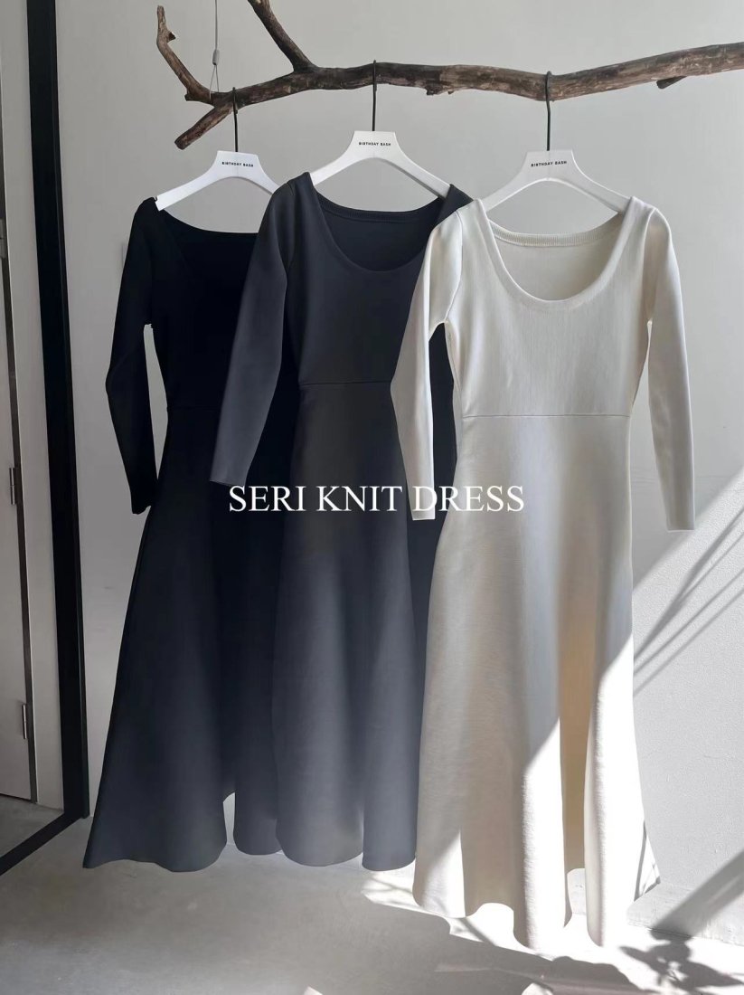 受注生産 Seri Knit Dreess Birthday Bash