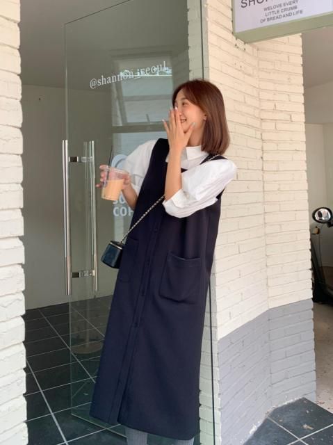 SQUARE NECK JUMPER SKIRT