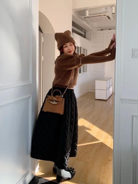 3-PIECE FLUFFY KNIT