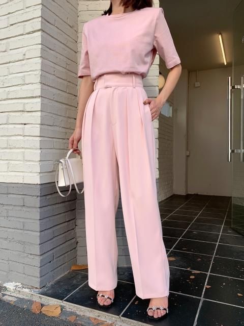 CENTER PRESS STRAIGHT PANTS