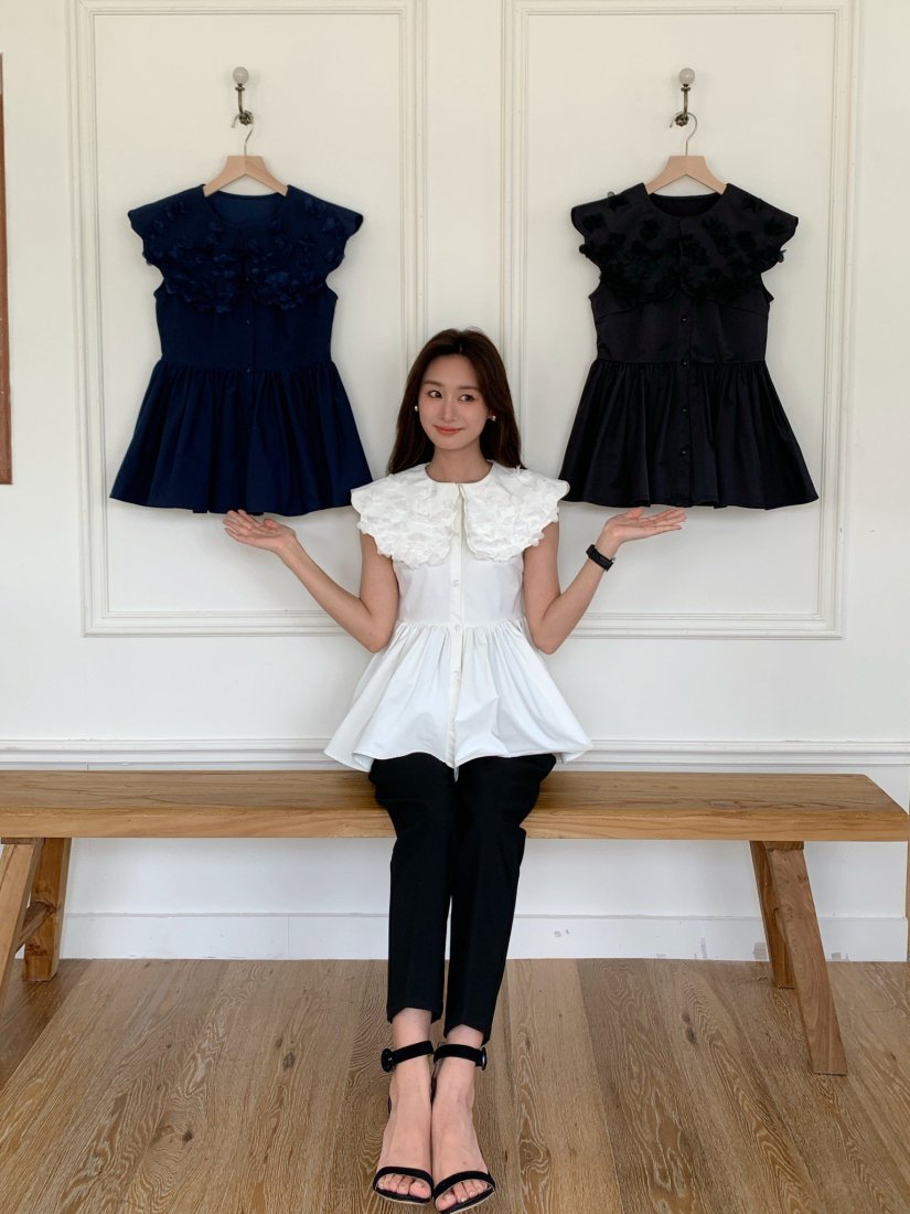 美人百花掲載 LILIY FLOWER FRILL TOPS - BIRTHDAY BASH