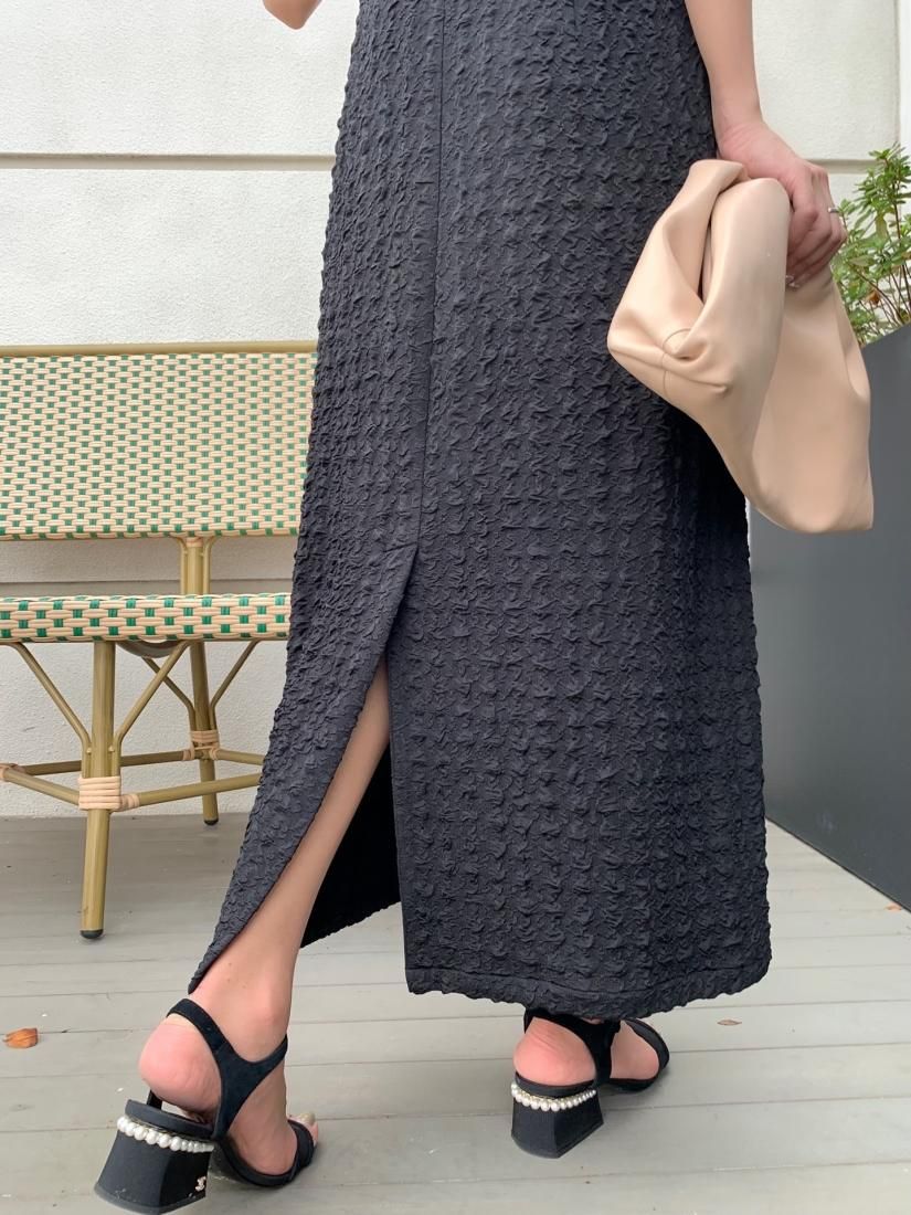 WAFFLE CAMISOLE DRESS - BIRTHDAY BASH