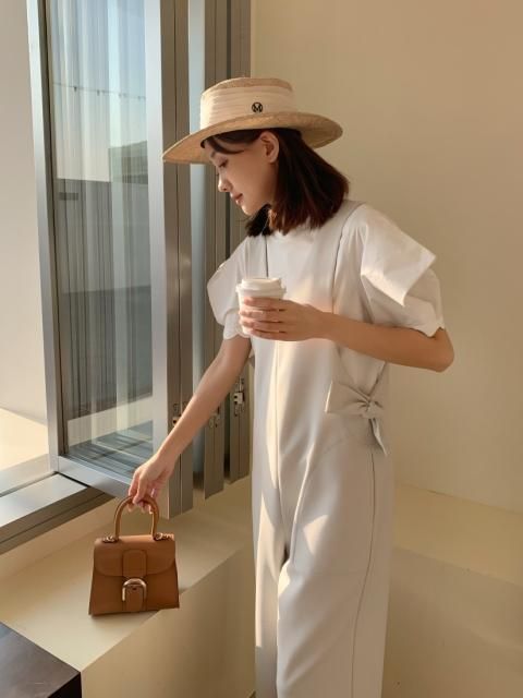 VNECK RIBBON ROMPERS